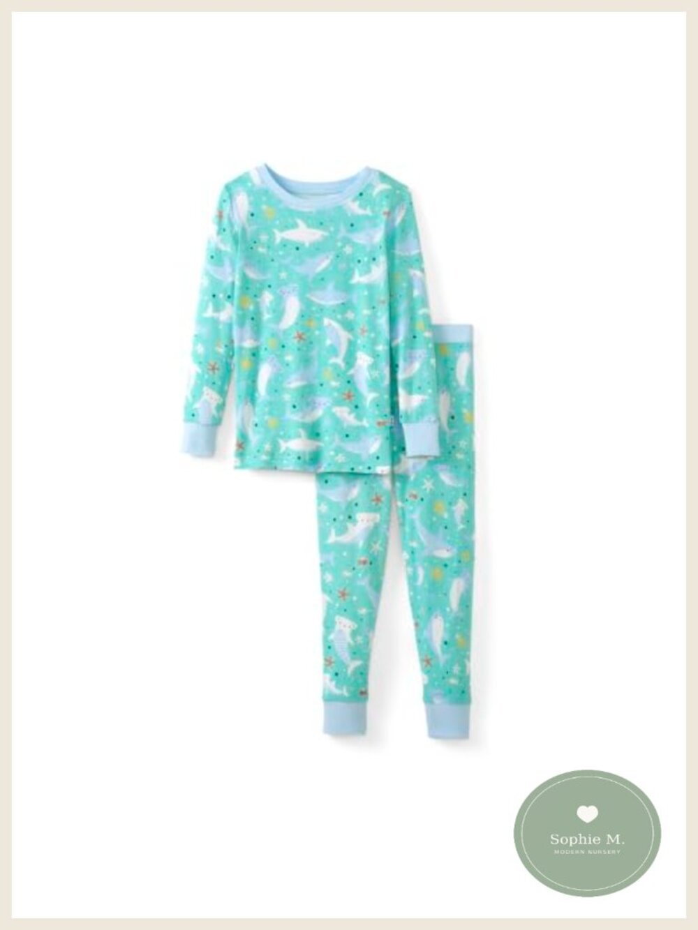 Viscose from Bamboo Two-Piece Pajama Set, Toddler Kids PJs, Long Sleeve,